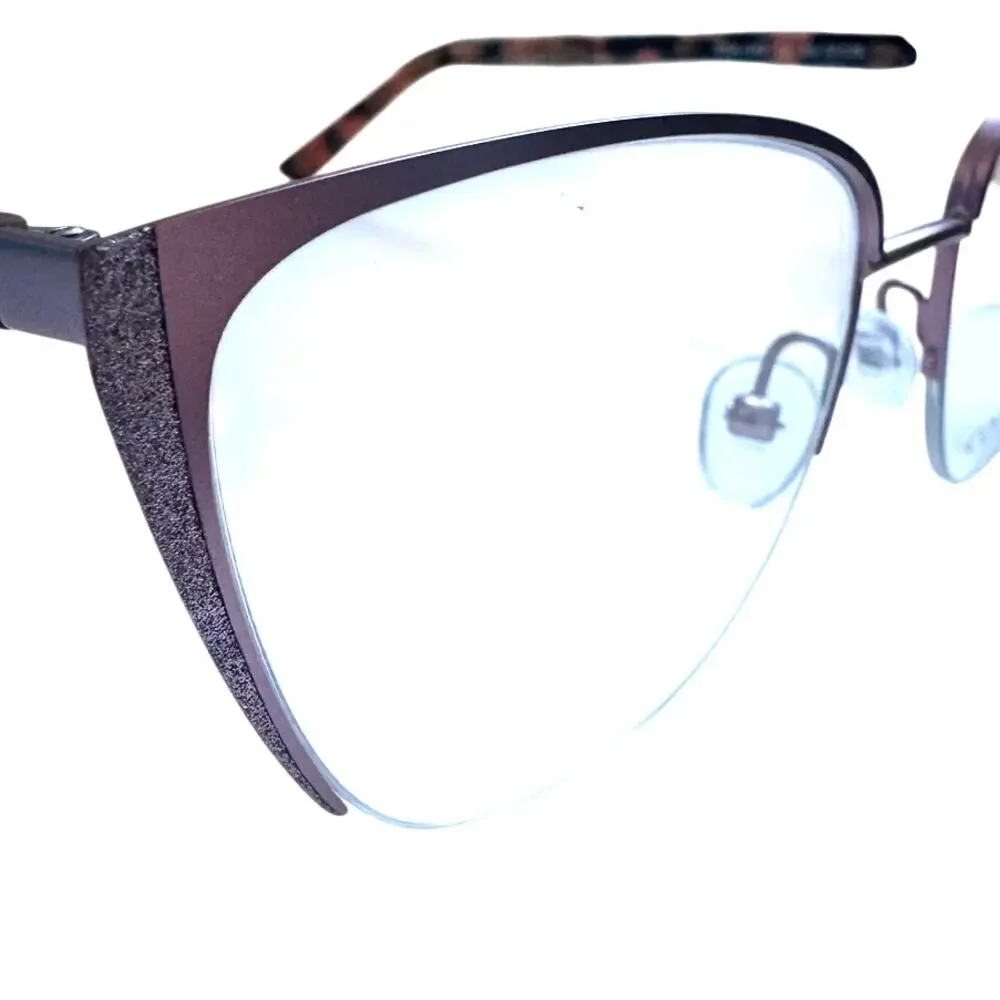 NEW Cote d'Azur 342 Cat eye Eyeglasses in Violet